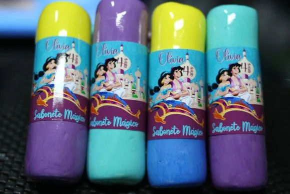 Lembrancinha Festa Infantil Princesas Jasmine - artesanato feito à mão por Juliana Biz - casa e bem estar