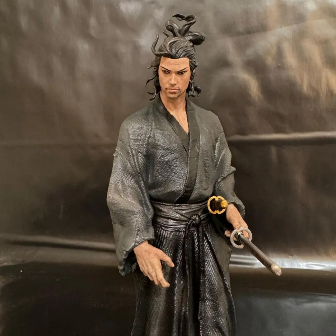 Action figure miyamoto musashi Vagabond Colecionaveis Estatua - foto 4