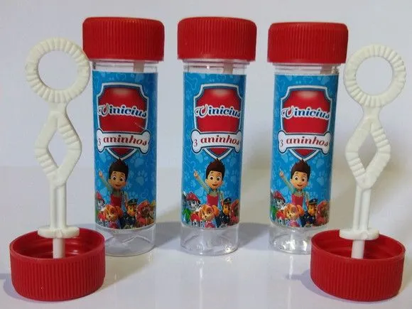 Bolinha de Sabão Patrulha Canina Personalizada - foto 2
