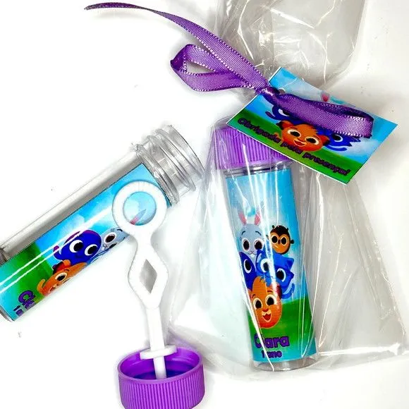 Bolinha de Sabão Bolofofos Personalizada - artesanato feito à mão por Mi Papelaria Criativa
