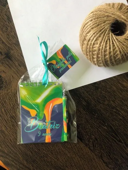Bloquinho Aquarela Personalizado - artesanato feito à mão por creativitybynina