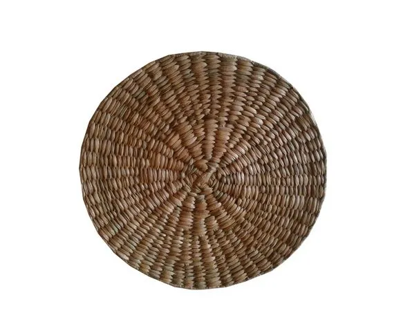 Sousplat Taboa Natural 32 cm D - artesanato de Mundo Urbano