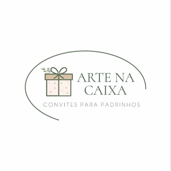Logo da loja Arte na Caixa - Convites de Casamento para Padrinhos