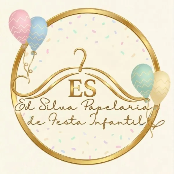 Logo da loja Ed  Silva Papelaria de Festa Infantil