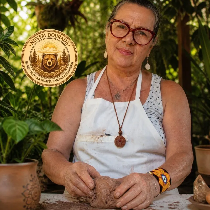 Foto de Nuvem Dourada Biojoias de Cerâmica
